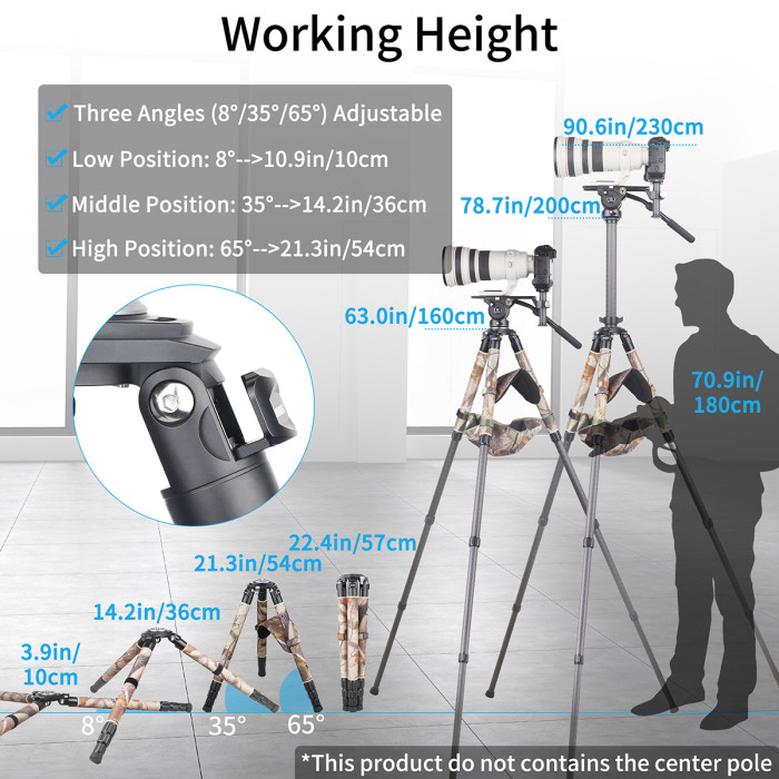 Carbon Fiber Heavy Duty Tripod INNOREL LT364CM
