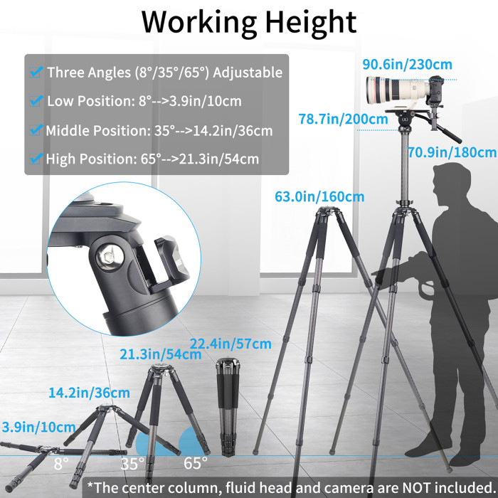 Carbon Fiber Heavy Duty Tripod INNOREL LT364C