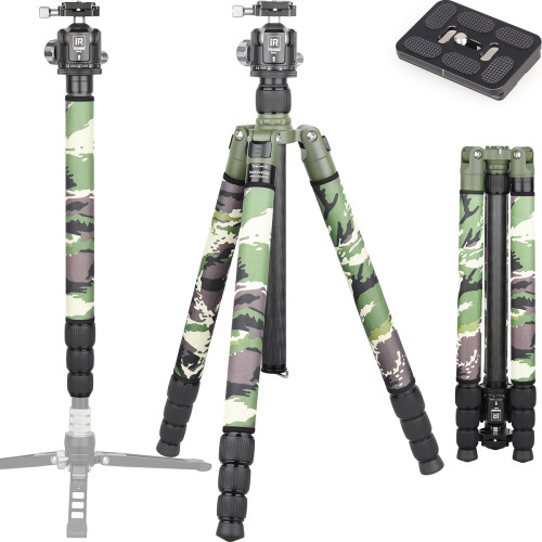 Carbon Fiber Tripod Monopod-INNOREL RT85CG(Green)