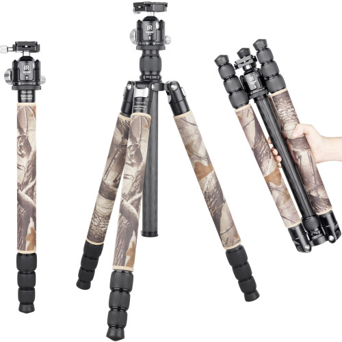 Carbon Fiber Tripod Monopod-INNOREL RT85CM(Brown)