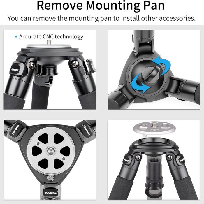 Carbon Fiber Camera Tripod INNOREL LT324C