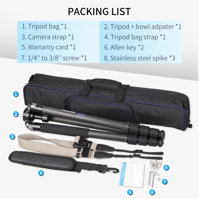 Carbon Fiber Bowl Tripod INNOREL ST324CT