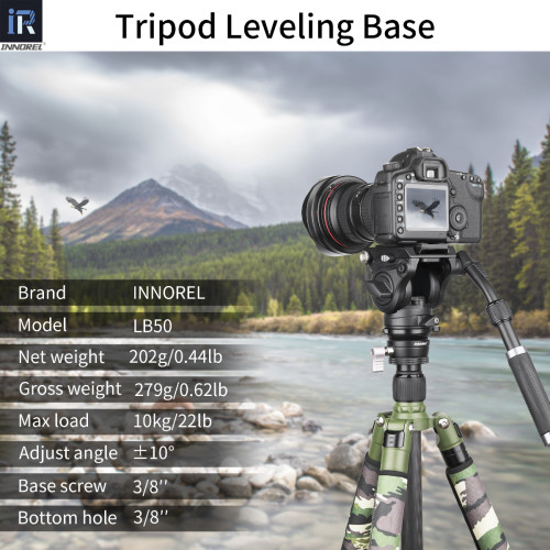 INNOREL Univeral Tripod Leveling Base LB50