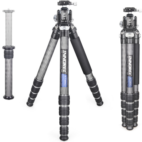INNOREL Carbon Fiber Compact Tripod KT365C 36mm Tube