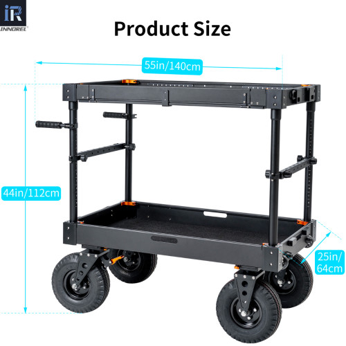 INNOREL DY-120 Video Production Camera Cart for Photographer, Videomaker & Filmmaker