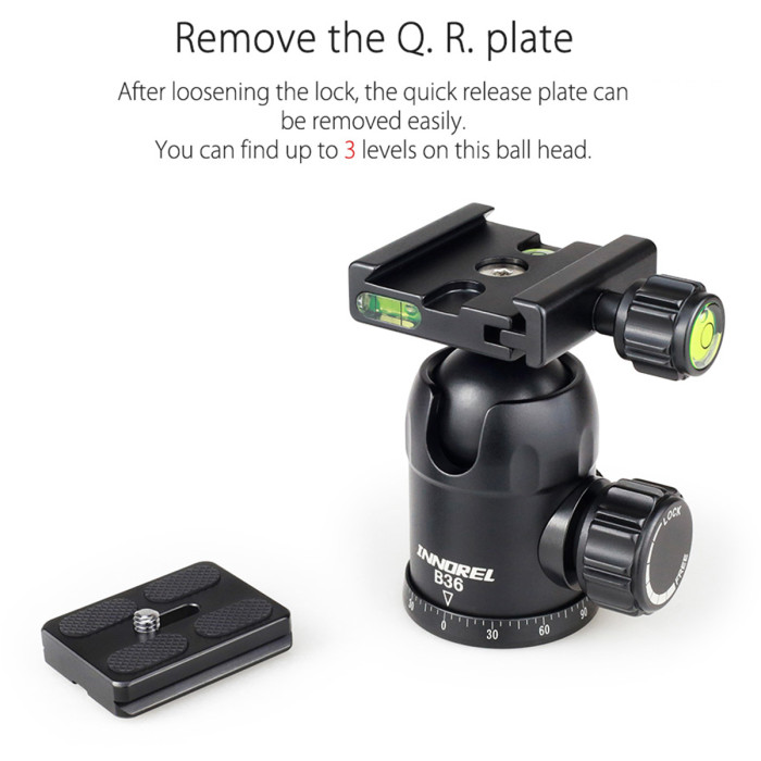 Carbon Fiber tripod monopod INNOREL RT50C