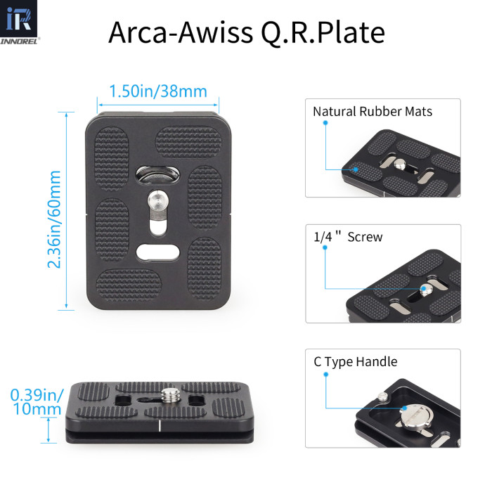 G54/G44/G36 Low Center Gravity Panoramic Ball Head