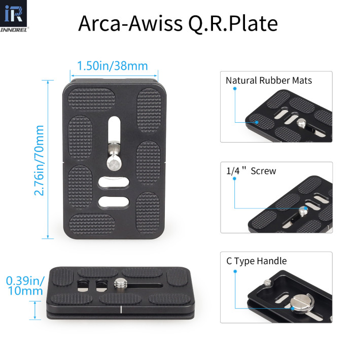 G54/G44/G36 Low Center Gravity Panoramic Ball Head