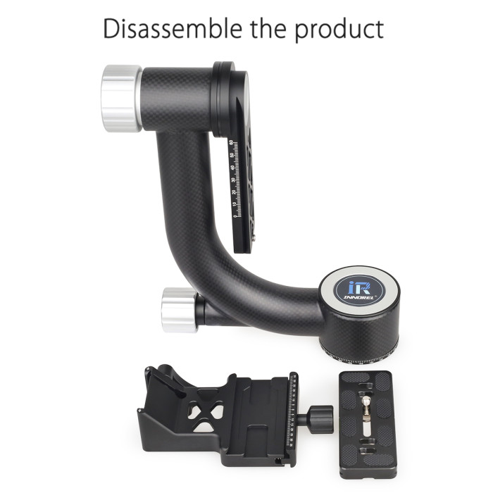 CH5 Professional Gimbal Head Cantilever Tripod Head