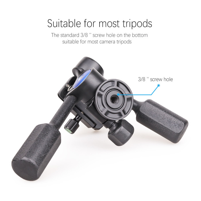 Innorel H40 Two Handle Hydraulic Damping 3D Three-dimensional Tripod Head