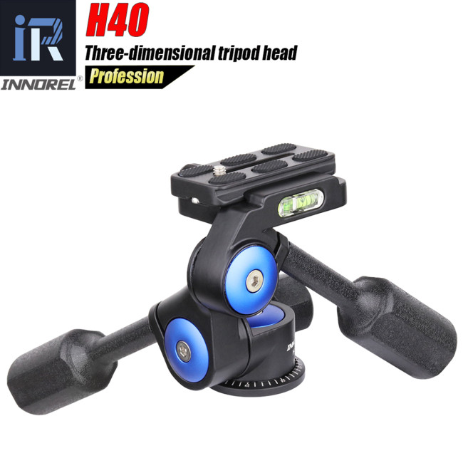 Innorel H40 Two Handle Hydraulic Damping 3D Three-dimensional Tripod Head