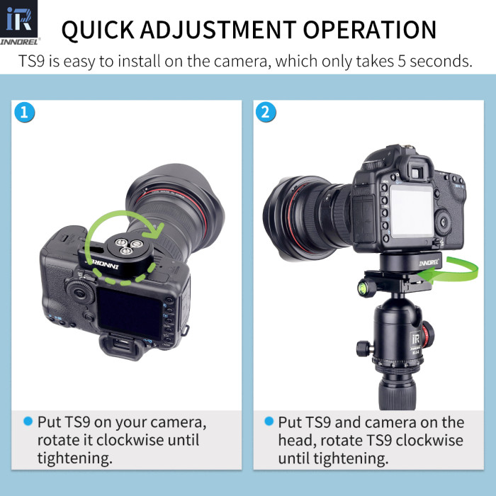 Top Speed Quick Release Plate-INNOREL TS9