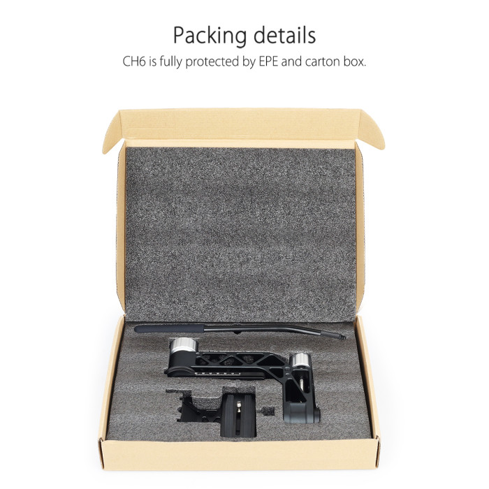 CH6 Professional Gimbal Head Cantilever Tripod Head