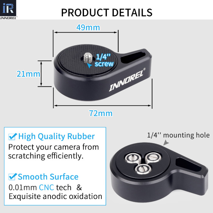 Top Speed Quick Release Plate-INNOREL TS9