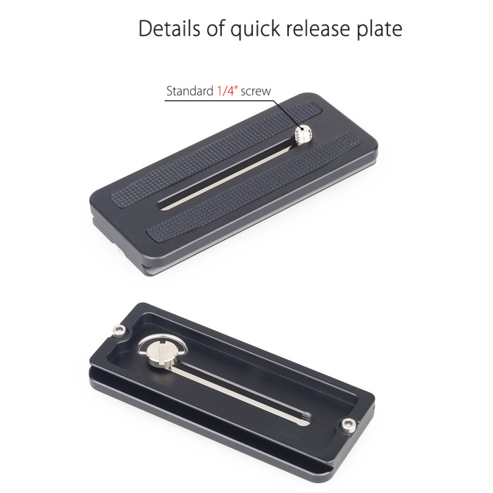 CH6 Professional Gimbal Head Cantilever Tripod Head