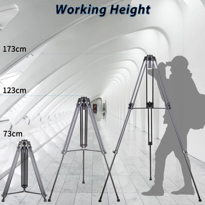 INNOREL VT80 Professional Video Tripod Kit