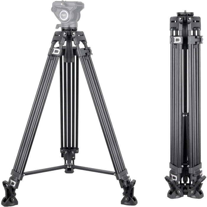 INNOREL VF80 Professional Heavy Video Aluminum Tripod