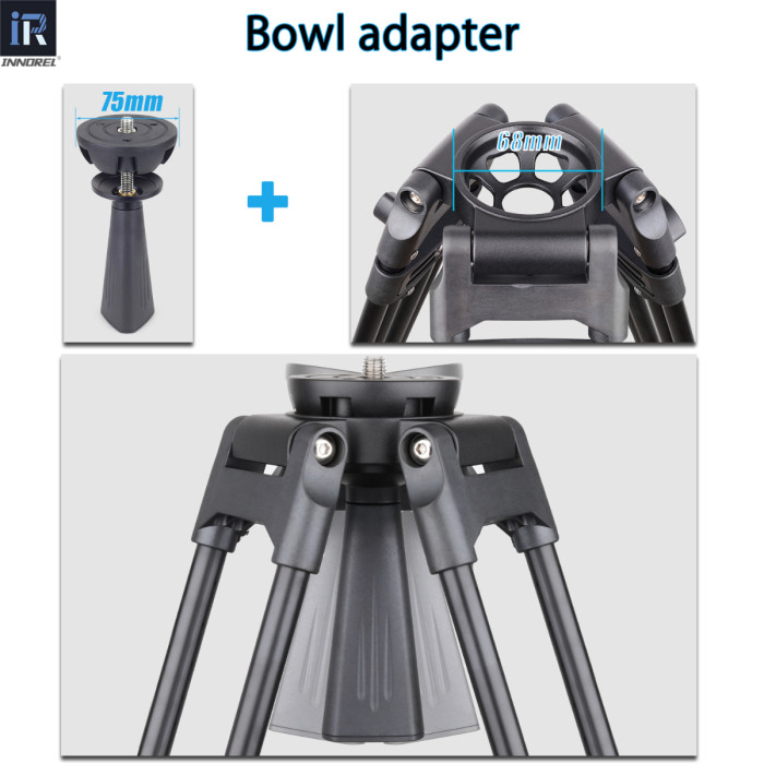 INNOREL VT80 Professional Video Tripod Kit