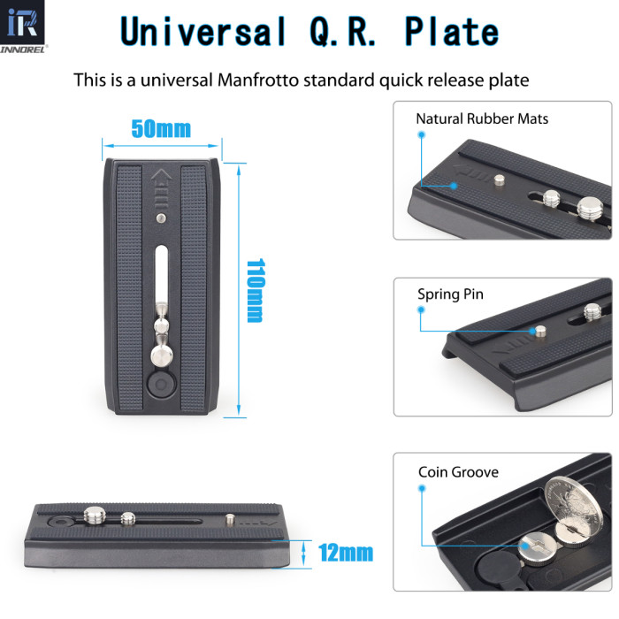 INNOREL VT80 Professional Video Tripod Kit