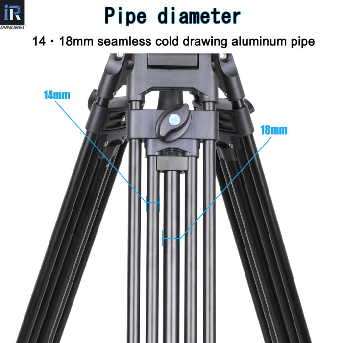 INNOREL VT80 Professional Video Tripod Kit