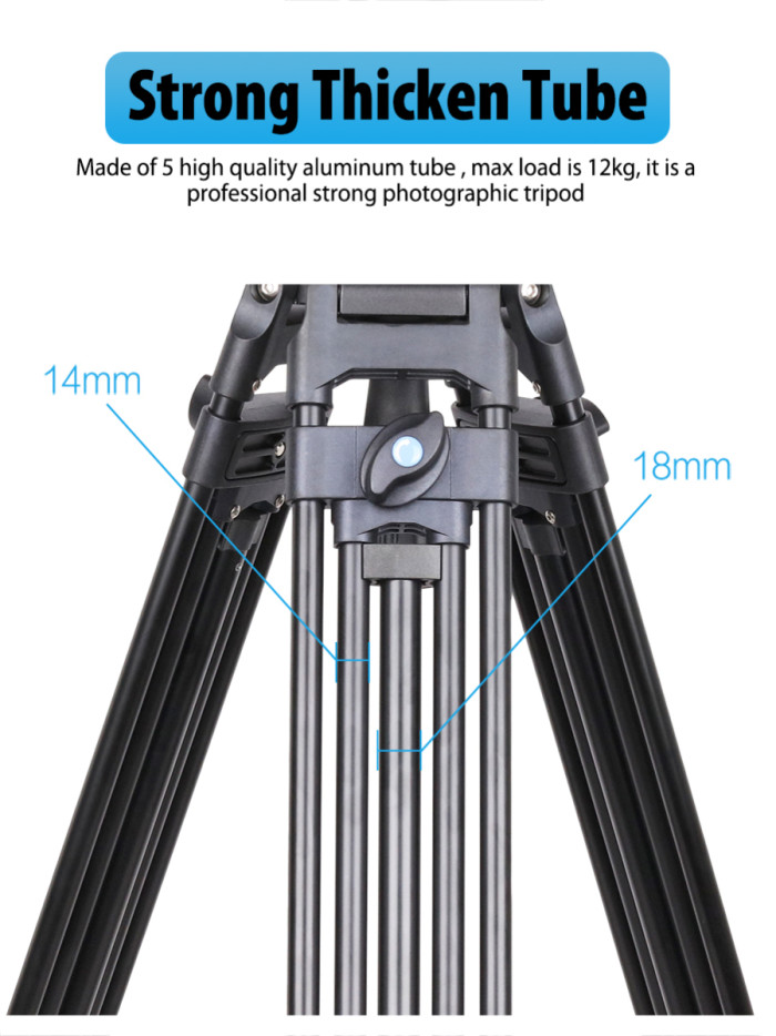 INNOREL VT80 Professional Video Tripod Kit