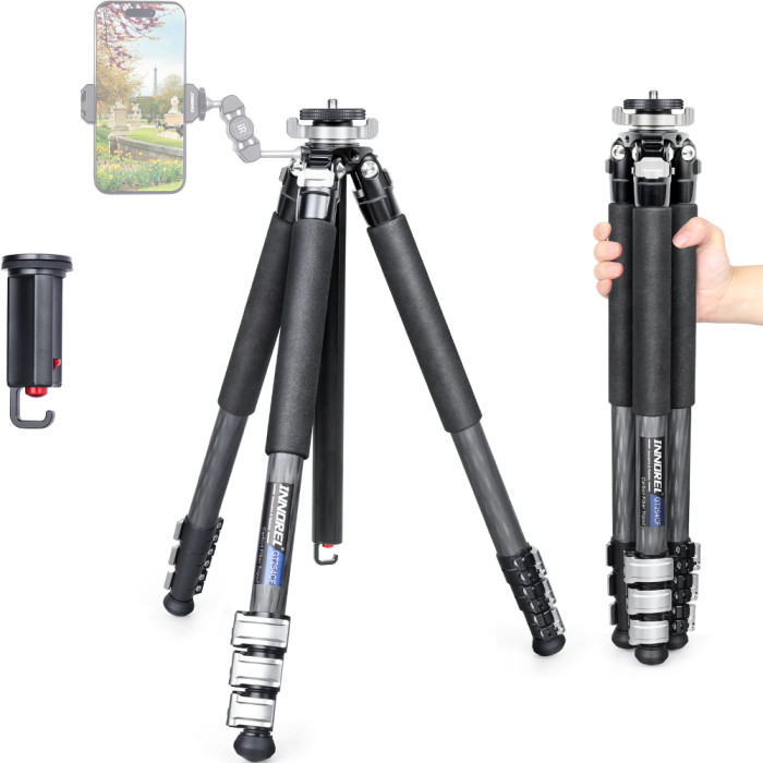  Professional Compact Portable Carbon Fiber Tripod INNOREL GT254CF 