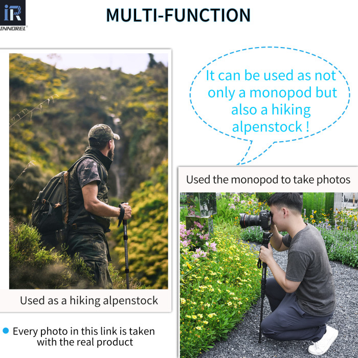 Europe Used RM285C 5-Section Carbon Fiber Monopod