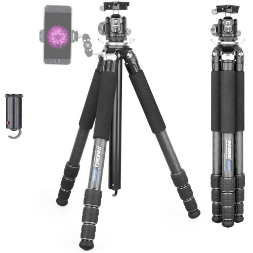 Used Carbon Fiber Tripod with Special-Shaped Column GT284C