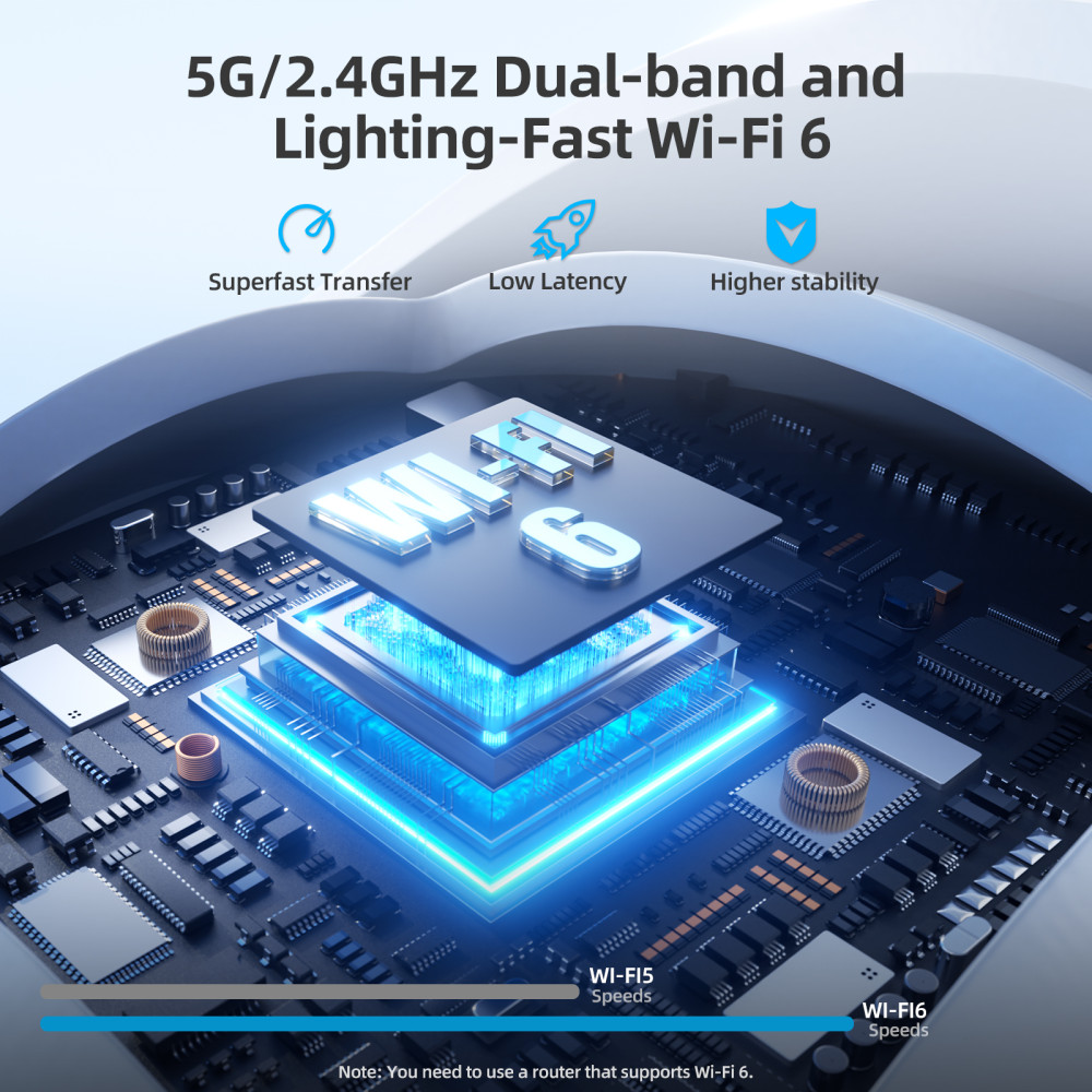Solar Security Cameras Wireless Outdoor, 4MP Solar Powered, 8 Cam kit, Color Night Vision, 360° PTZ, 1TB HDD Local Recording, No Monthly Fees