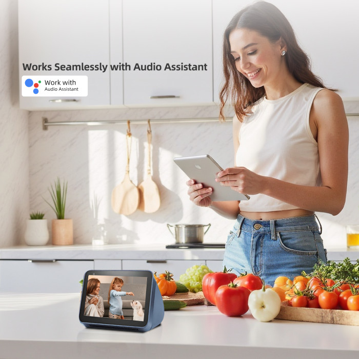 Solar Security Cameras Wireless Outdoor, 4MP Solar Powered, 8 Cam kit, Color Night Vision, 360° PTZ, 1TB HDD Local Recording, No Monthly Fees