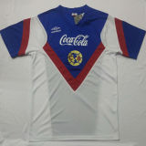 1988 Club America Away White Retro Soccer Jersey
