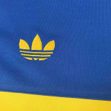 1981 Boca Home Retro Soccer Jersey