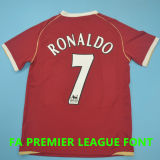 2006-2007 M Utd Home Retro Soccer Jersey