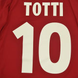 2000/01 Roma Home Red Retro Soccer Jersey