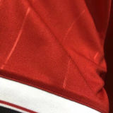 1984 M Utd Home Red Retro Soccer Jersey