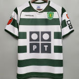 2001/03 Lisbon Home Retro Soccer Jersey