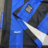 2009/10 In Milan Home Long Sleeve Retro Soccer Jersey