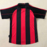 2000/02 AC Milan Home Retro Soccer Jersey