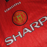 1996/97 M Utd Home Retro Soccer Jersey