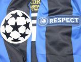 2009/10 In Milan Home Long Sleeve Retro Soccer Jersey