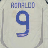 2006/07 RM White Home Long Sleeve Retro Jersey