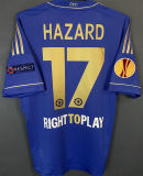 HAZARD #17 CFC Home Blue Retro Jersey 2012/13 (Have All Patch) 全臂章+2013胸前小字 ★★