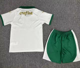 2024/25 Palmeiras Away White Kids Soccer Jersey