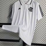 2023 Flamengo White POLO Jersey