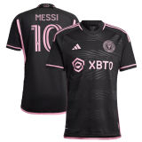 2023/24 Inter Miami Away Black Long Sleeve Soccer Jersey