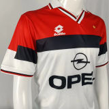 1994/95 AC Milan Away White Retro Soccer Jersey