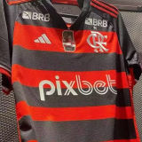 2024/25 Flamengo Home Player Version Long Sleeve Jersey