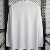 2019/20 RM Home White Long Sleeve Retro Soccer Jersey