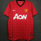 2012/13 M Utd Home Retro Soccer Jersey