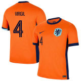 2024/25 NL Home 1:1 Quality Orange Fans Soccer Jersey